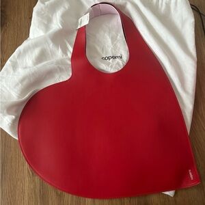 - Brand new coperni shoulder bag with tags, never worn. Red and pink heart…